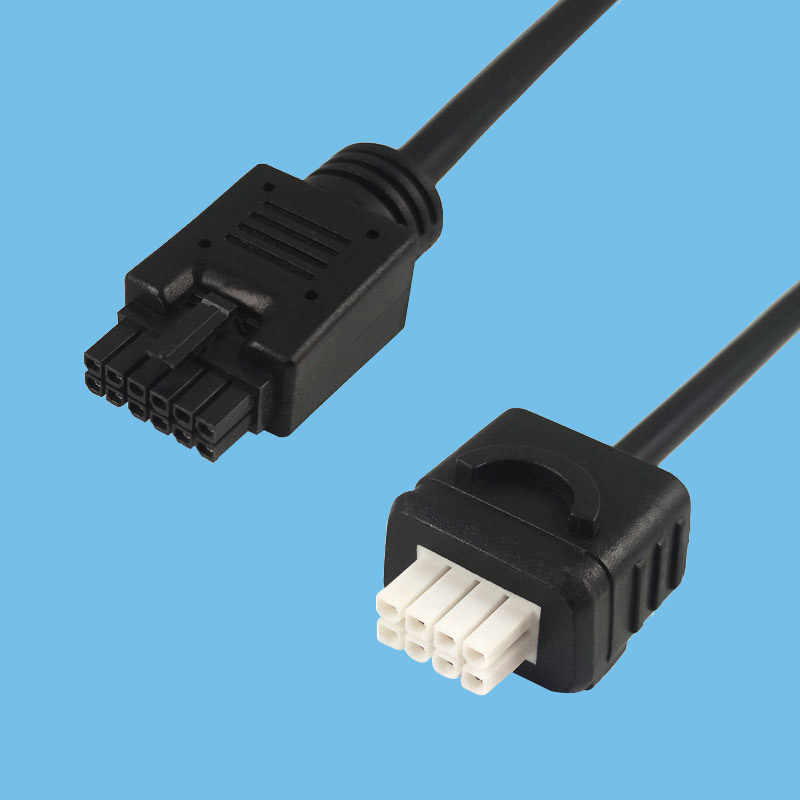 8PIN塑料连接器成型