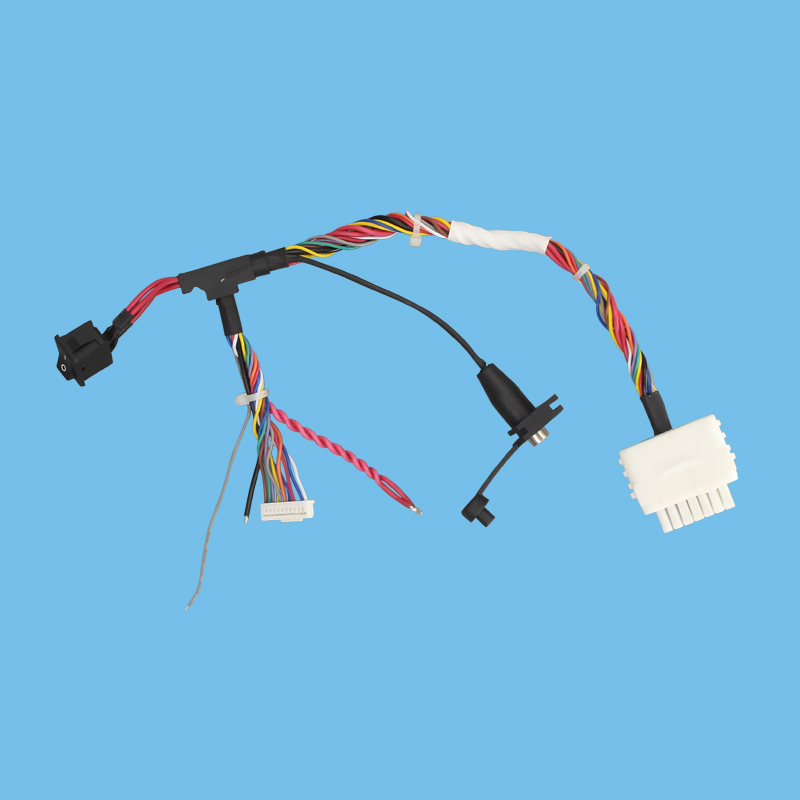 除草机器人动力线束