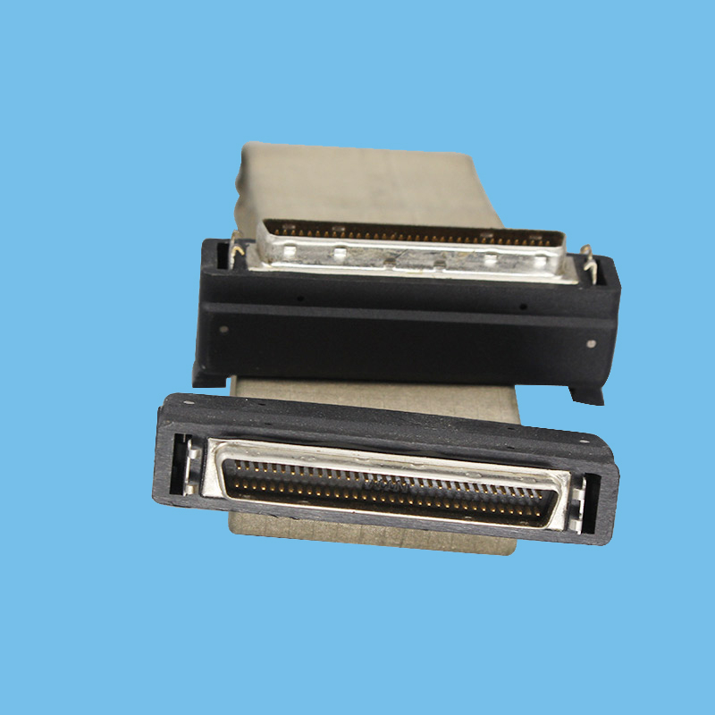 HPDB68PIN公头-GE医疗设备公头日立UL20848线+导电银漆+导电布