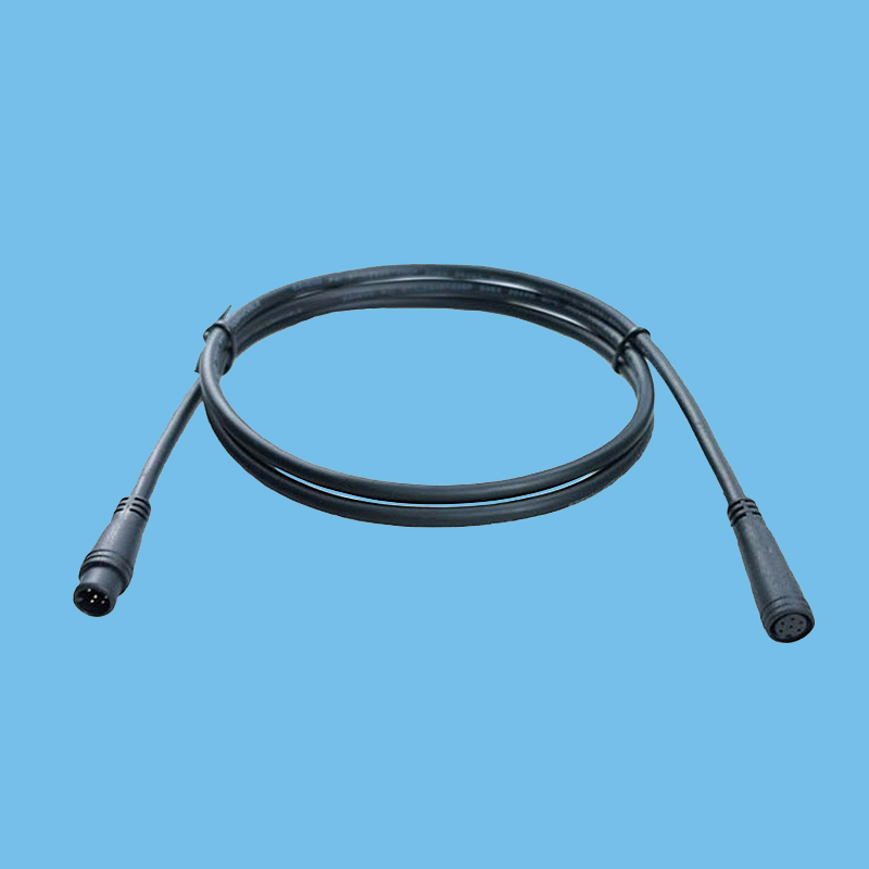M8 6PIN 公-母 IP68 户外防水