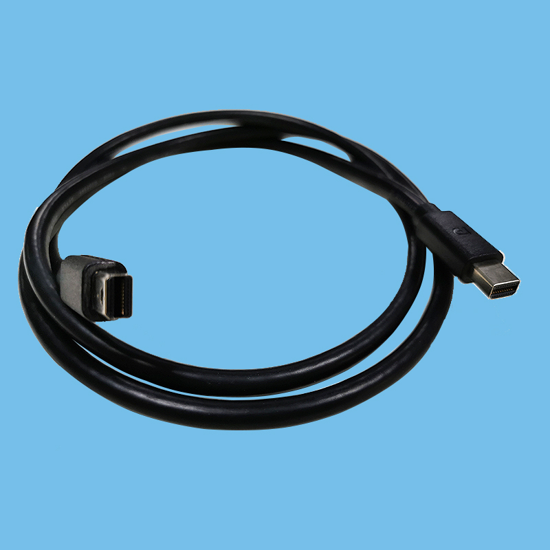 MINI DISPLAYPORT - MINI DISPLAYPORT 连接器 外壳镀镍 尺寸：0.3~3.0MT 黑色