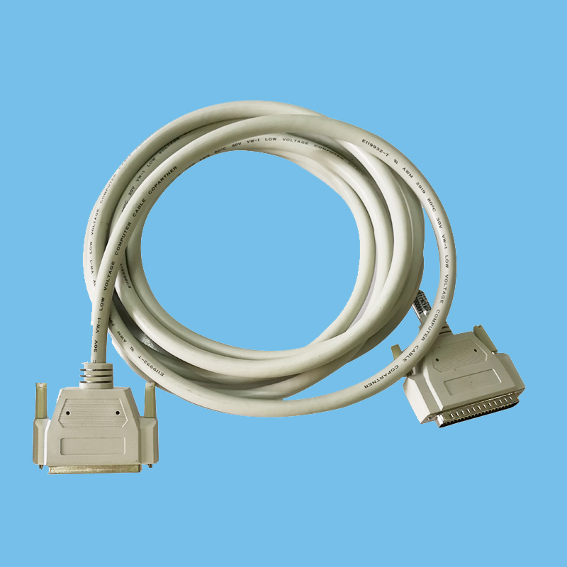 数据传输线DB25PIN公-母360度EMI防护