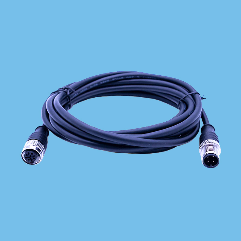 M12 4PIN公-母防水IP68